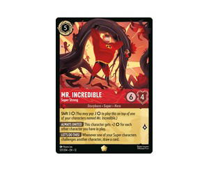 Buy Disney Lorcana Mr. Incredible Super Strong L [127/204] Wilds Unknown (EN) at Sasom – Authentic and Ready to Ship