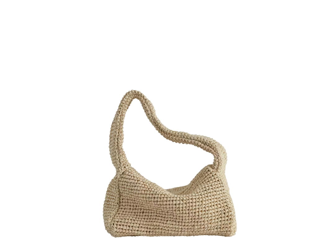 COS COS Slouchy Mini Tote Bag Beige
