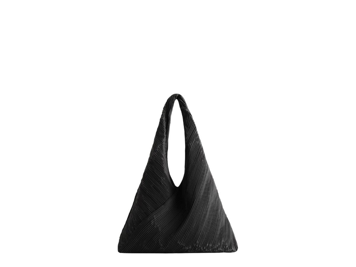 COS COS Sculptural Shoulder Bag Black