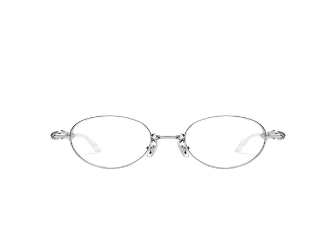 Gentle Monster Gentle Monster x Bratz Pico 02 In Silver Metal Frame With Clear Lenses