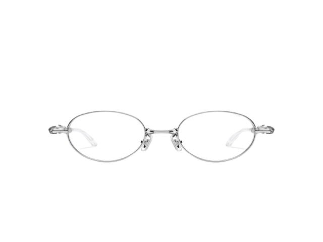 Gentle Monster Gentle Monster x Bratz Pico 02 In Silver Metal Frame With Clear Lenses - view 1