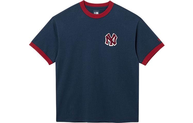 New Era New Era T Shirt Unisex Marine Blue