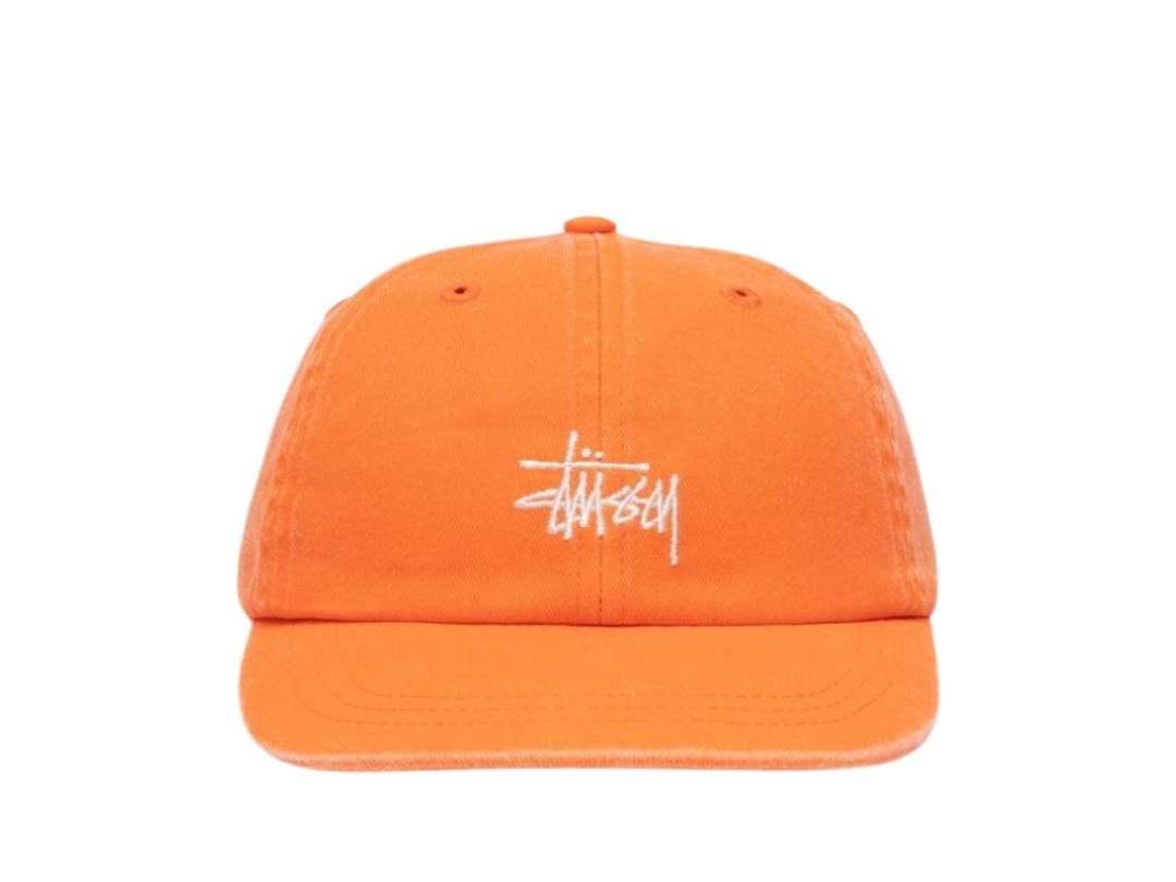 Stussy Stussy Low Pro Basic Washed Strapback Orange