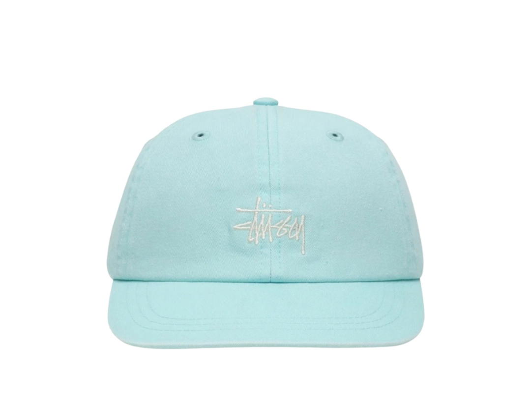 Stussy Stussy Low Pro Basic Washed Strapback Mint