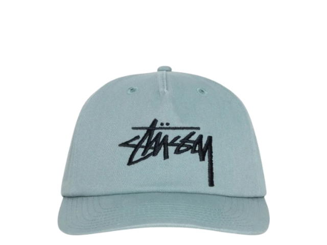 Stussy Stussy Mid-Depth Big Stock Snapback Sea Water - view 1