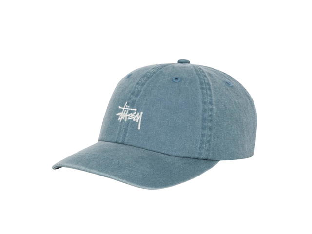 Stussy Stussy Basic Stüssy Cap Washed Ink Blue - view 2