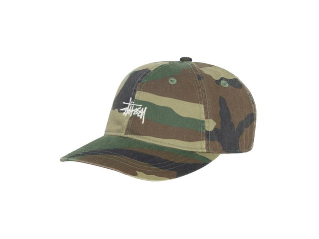 Stussy Stussy Basic Stüssy Cap Washed Woodland Camo - view 2