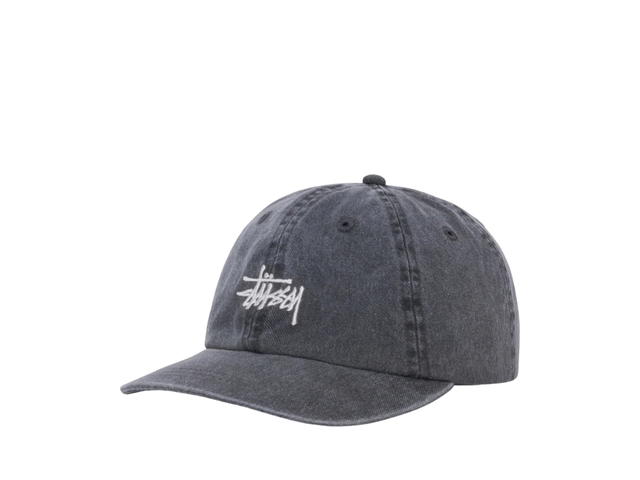 Stussy Stussy Basic Stussy Cap Washed Charcoal - view 2