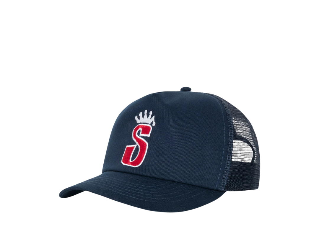 Stussy Stussy Trucker S Crown Snapback Navy