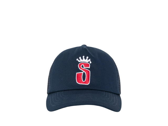 Stussy Stussy Trucker S Crown Snapback Navy - view 2