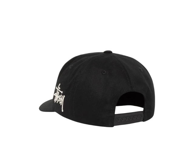 Stussy Stussy Mid-Depth Gothic S Snapback Black - view 3