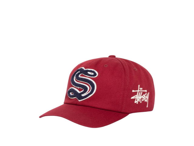 Stussy Stussy Mid-Depth Gothic S Snapback Wine - view 1