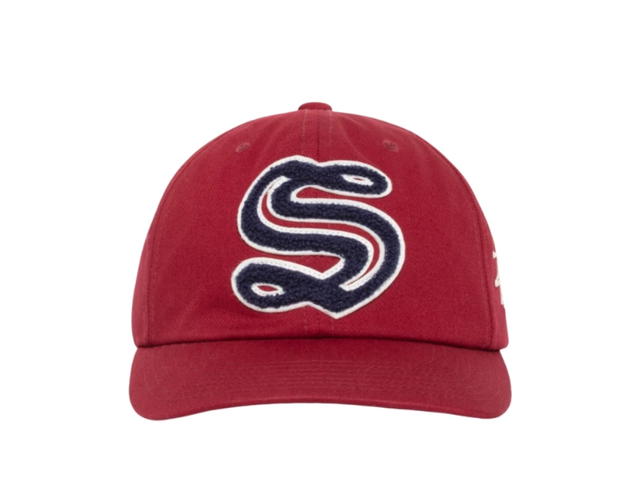 Stussy Stussy Mid-Depth Gothic S Snapback Wine - view 2
