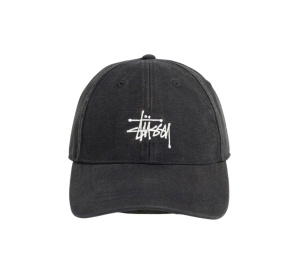 Buy Stussy Basic Stüssy Cap Washed Canvas Black at Sasom – Authentic and Ready to Ship