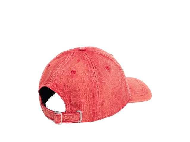 Stussy Stussy Basic Stüssy Cap Washed Canvas Red - view 3