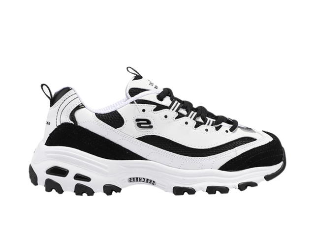 Skechers Skechers D'lites White Black (Women's) - view 1