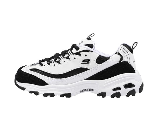 Skechers Skechers D'lites White Black (Women's) - view 2