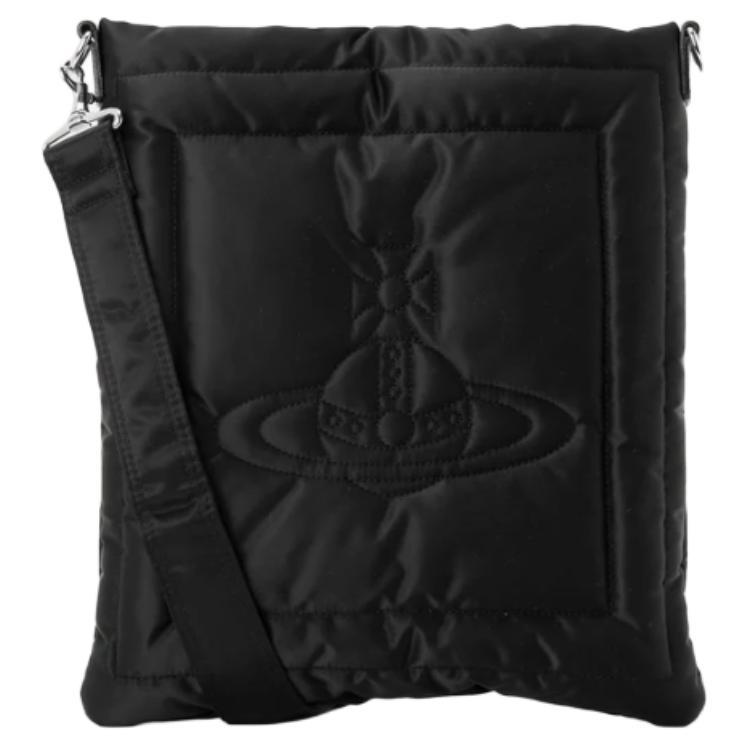 Vivienne Westwood Vivienne Westwood Nylon Shoulder Bag Unisex Black