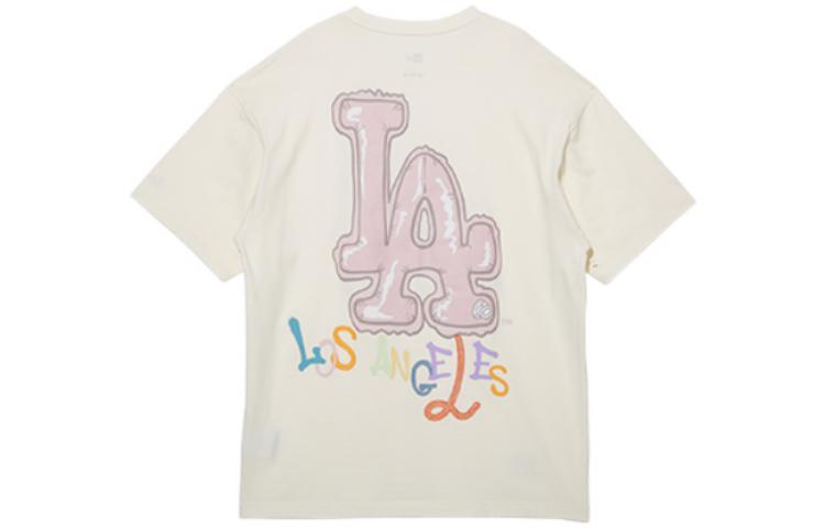 New Era New Era T-Shirts Unisex Ivory White