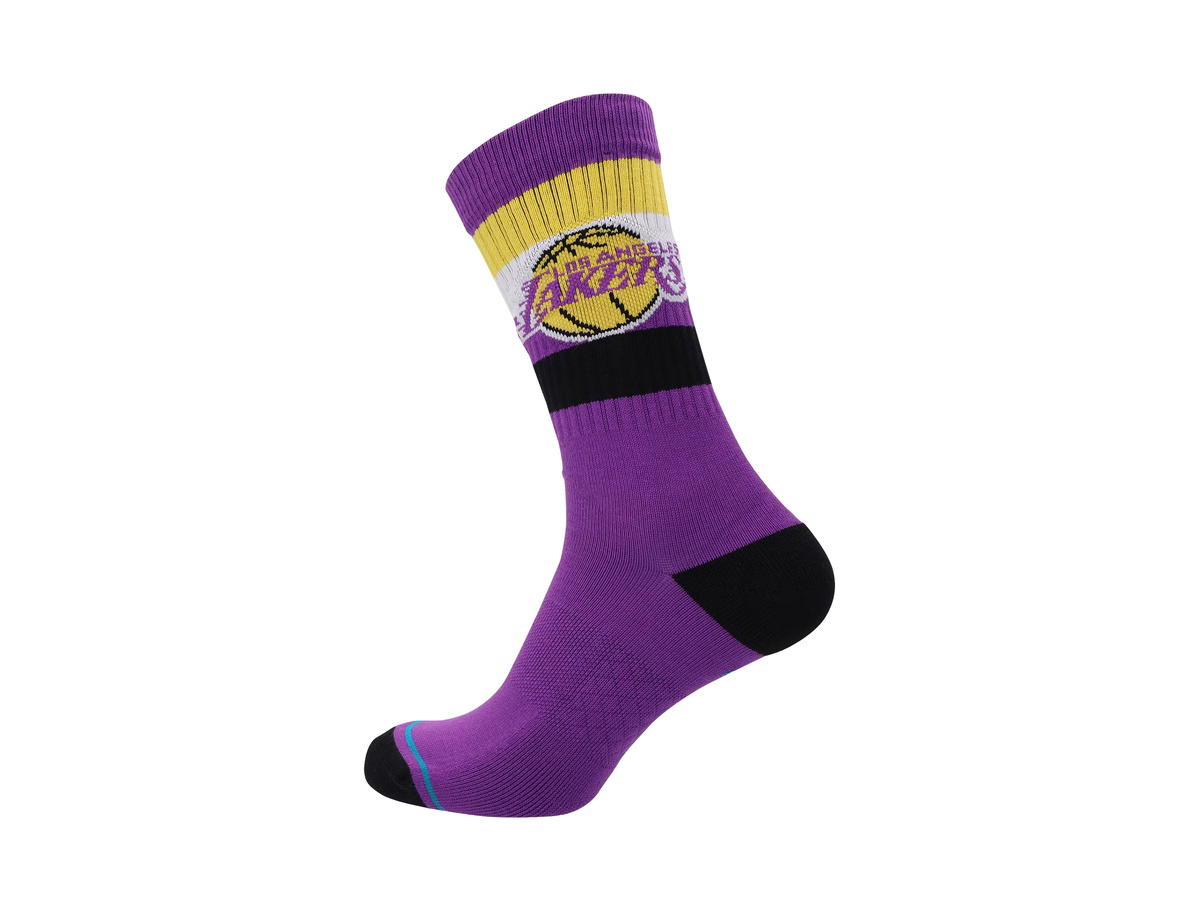 Stance Stance Los Angeles Lakers Stance Crew Sock - Purple - Mens