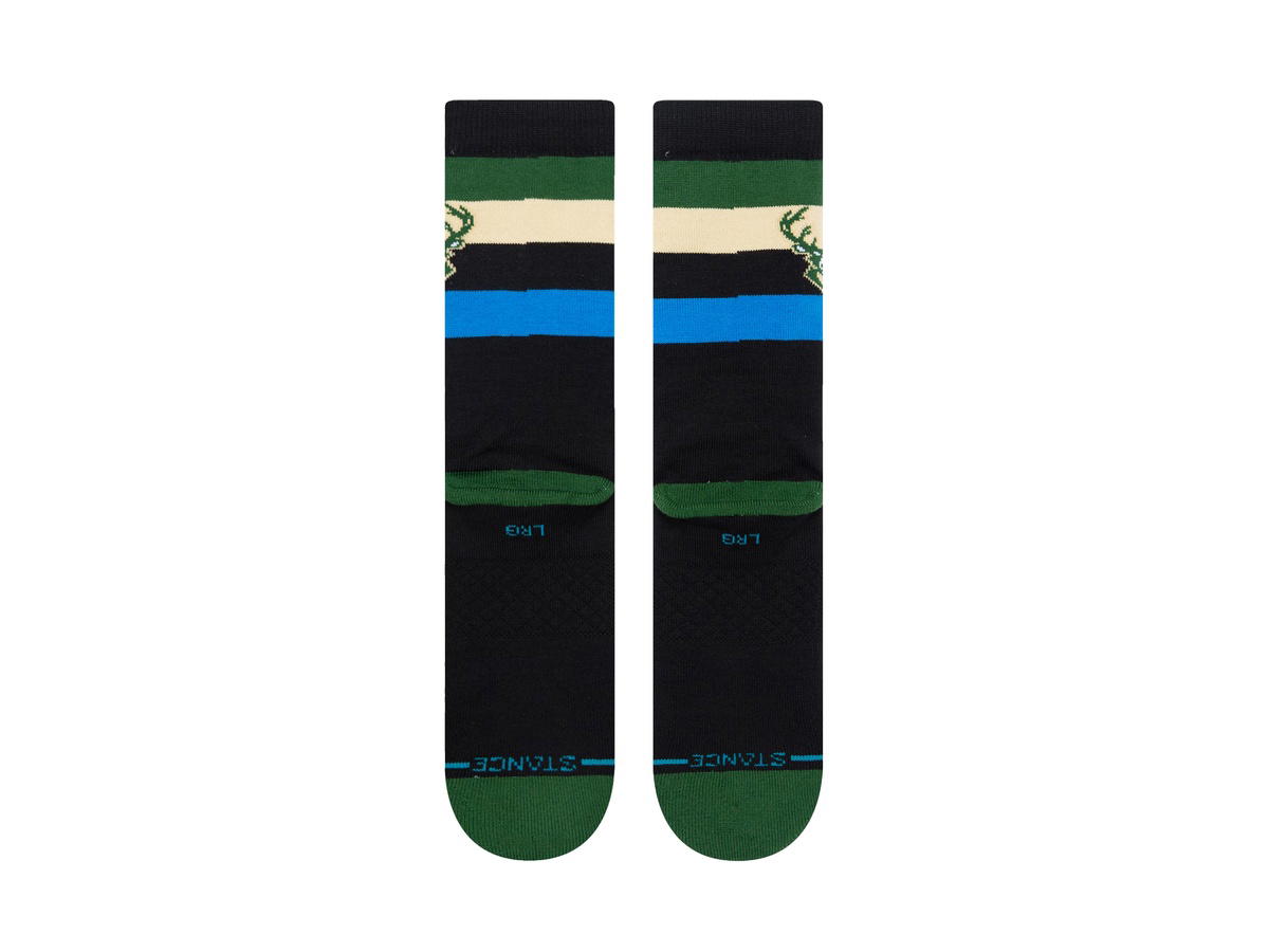 Stance Stance Milwaukee Bucks Stance Crew Sock - Dark Green - Mens