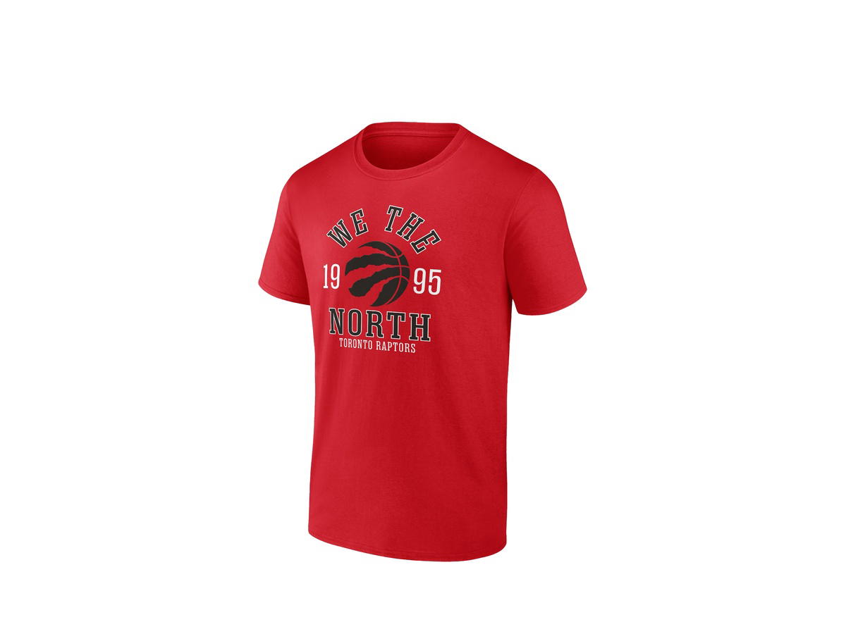 Fanatics Fanatics Unlabeled Toronto Raptors The Extras Graphic T-Shirt - Mens