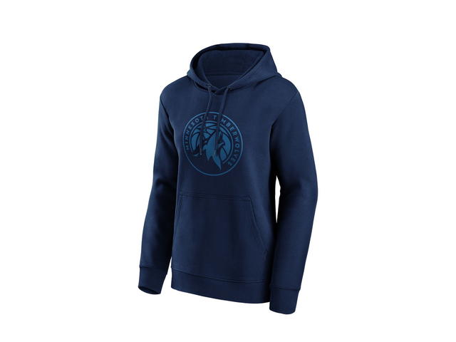 Fanatics Fanatics Unlabeled Minnesota Timberwolves Mono Logo Graphic Hoodie - Womens - view 1