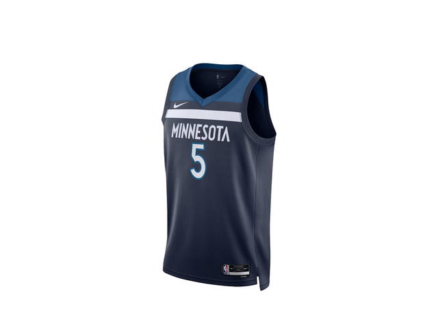 Nike Nike Minnesota Timberwolves Icon Edition Swingman Jersey - Navy - Anthony Edwards - Unisex - view 1