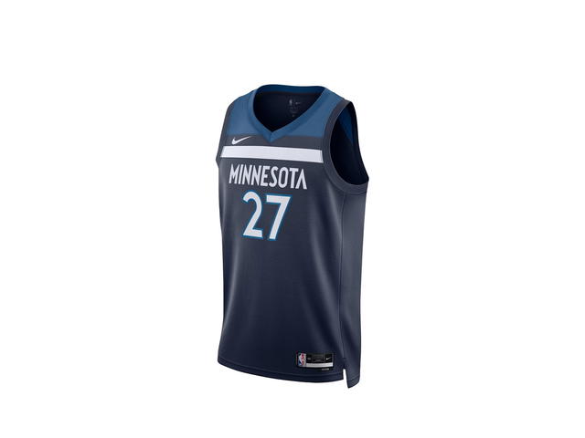 Nike Nike Minnesota Timberwolves Icon Edition Swingman Jersey - Navy - Rudy Gobert - Unisex - view 1