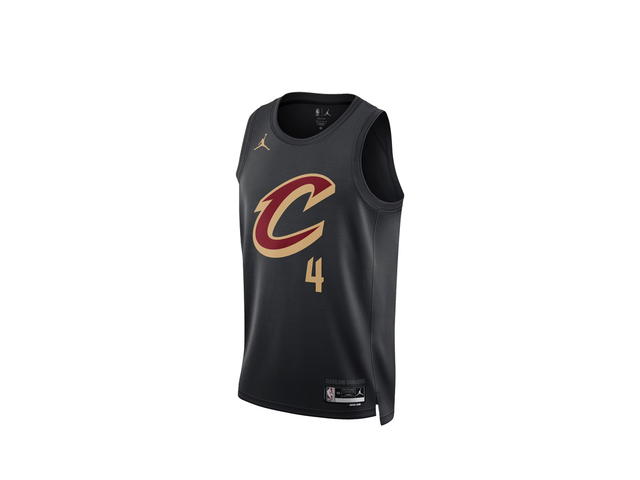 Jordan Jordan Cleveland Cavaliers Jordan Statement Edition Swingman Jersey - Black - Evan Mobley - Unisex - view 1