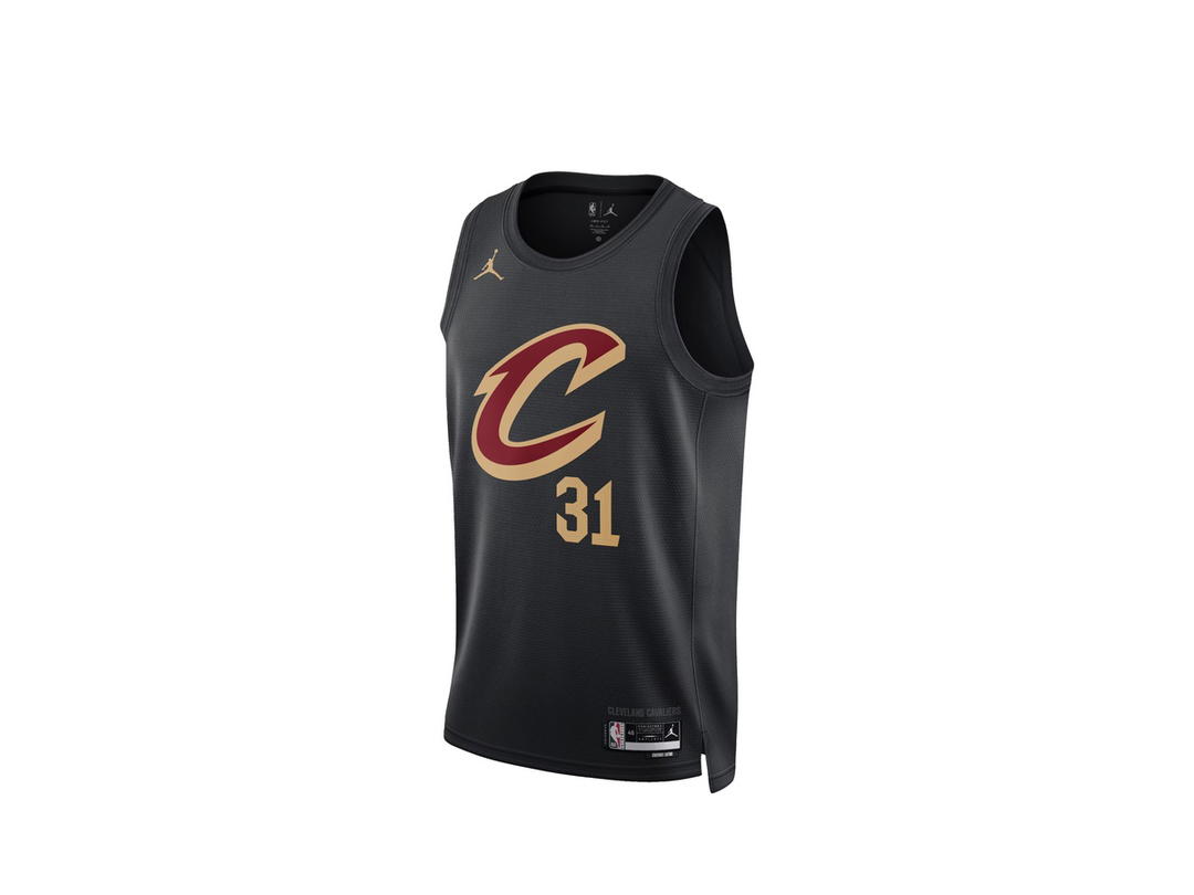 Jordan Jordan Cleveland Cavaliers Jordan Statement Edition Swingman Jersey - Black - Jarrett Allen - Unisex