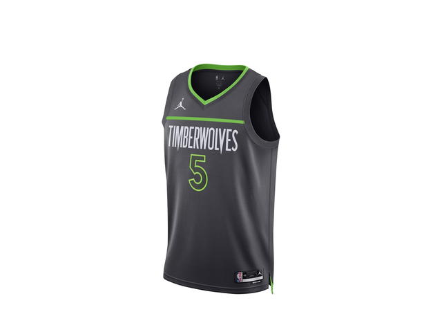 Jordan Jordan Minnesota Timberwolves Jordan Statement Edition Swingman Jersey - Gray - Anthony Edwards - Unisex - view 1