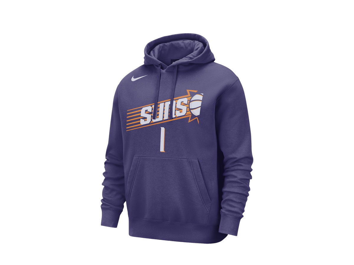 Nike Nike Phoenix Suns Name & Number Fleece Hoodie - Devin Booker - Mens
