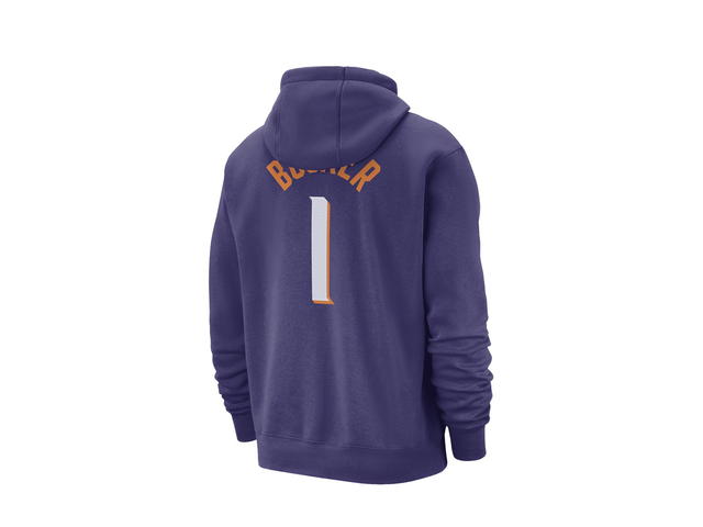 Nike Nike Phoenix Suns Name & Number Fleece Hoodie - Devin Booker - Mens - view 2