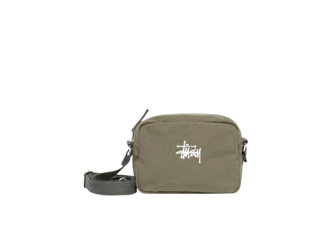 Stussy Stussy Canvas Pouch Green