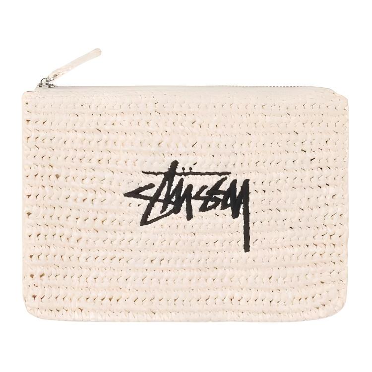 Stussy Stussy Polypropylene Clutch Womens Ivory