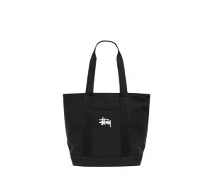 Buy Stussy Canvas Market Tote Black at Sasom – Authentic and Ready to Ship