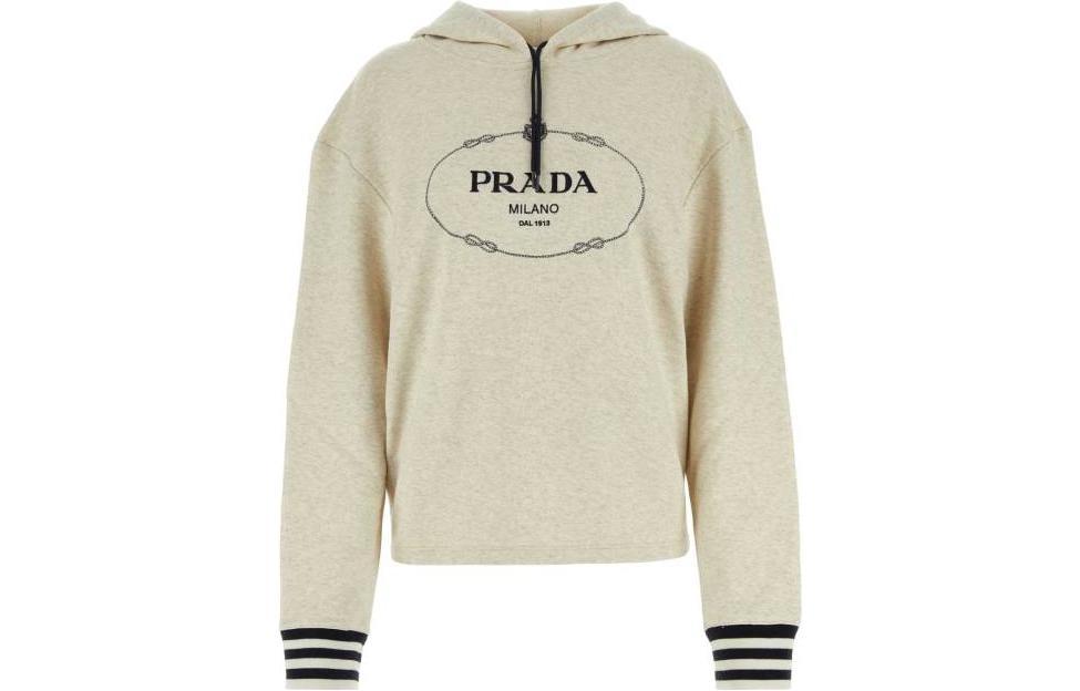 Prada Prada Sweatshirts Women's Ecru