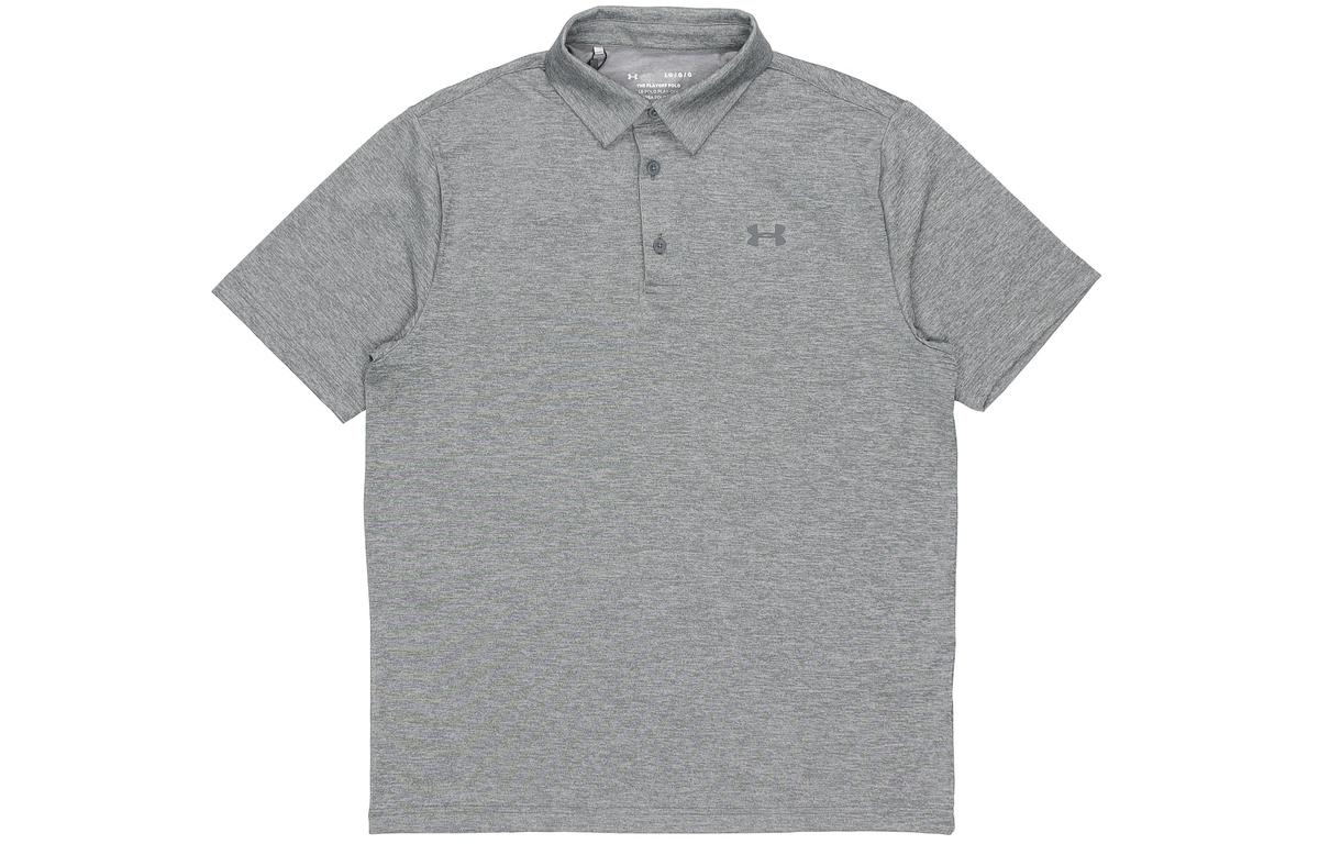 Under Armour Under Armour Polo Shirts Men Silver Gray