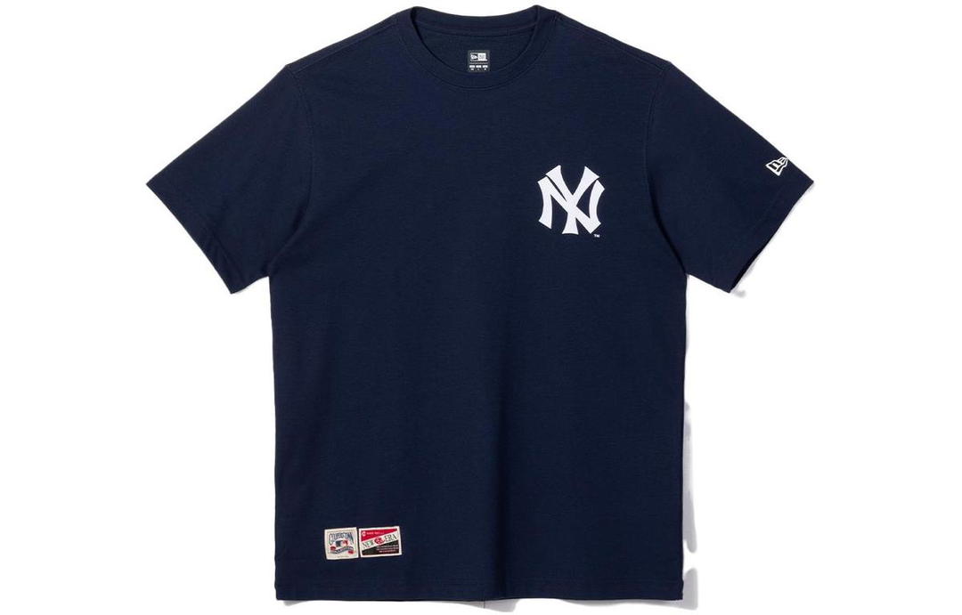 New Era New Era New Era X MLB Co brand T Shirts Men Navy Blue