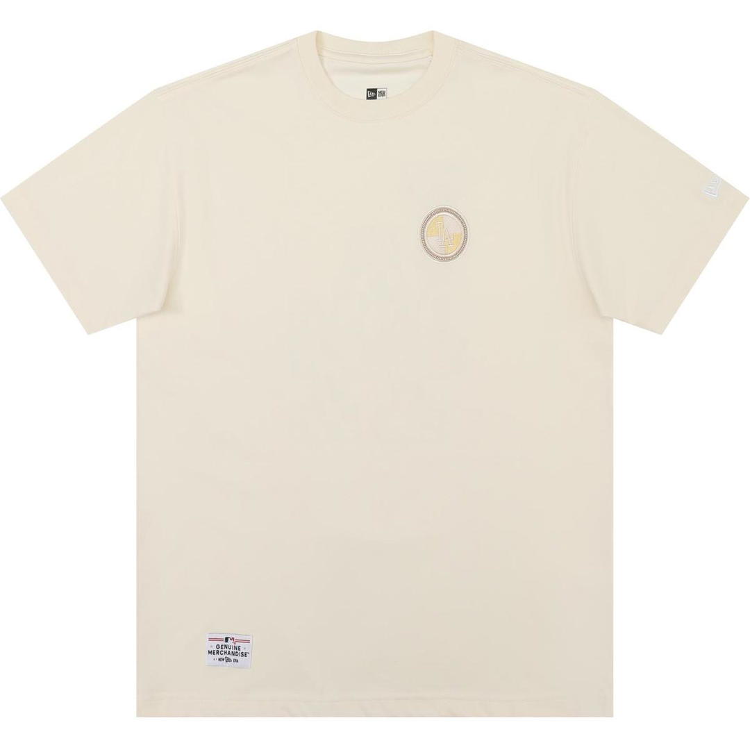 New Era New Era T-Shirts Unisex Ivory White