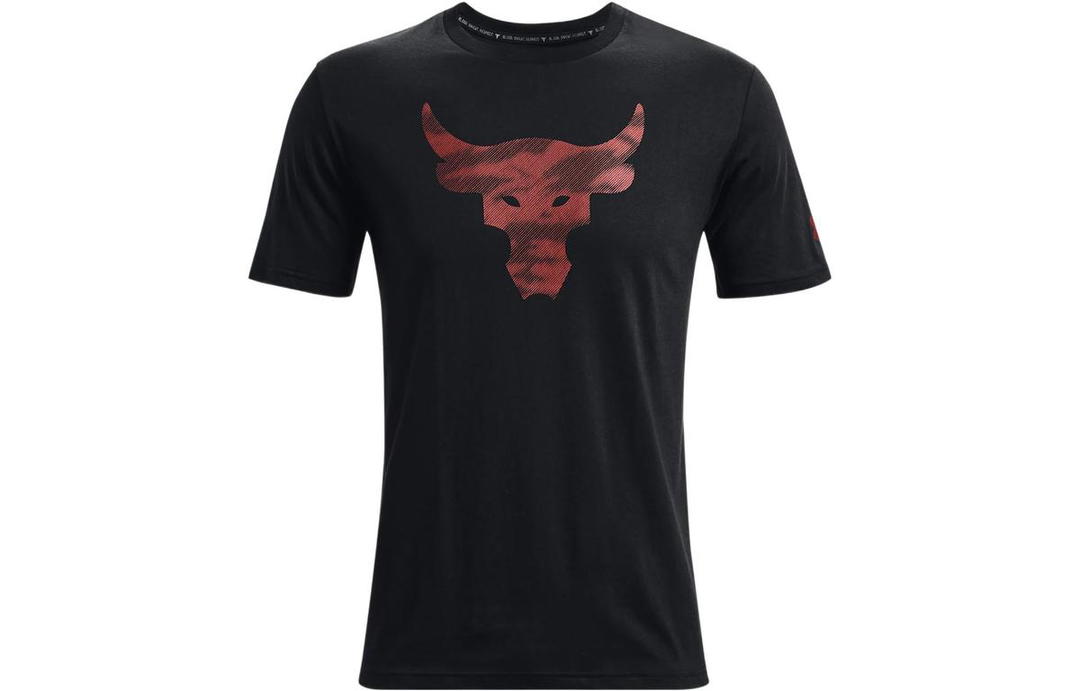 Under Armour Under Armour Project Rock T Shirt Men's Black