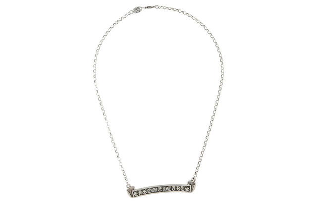 Chrome Hearts Chrome Hearts Scroll Label - silver - view 2