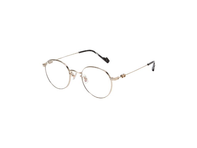 Gentle Monster Gentle Monster Jennie Cloudy Day Only 031 In Gold Metal Frame With Clear Lenses - view 1