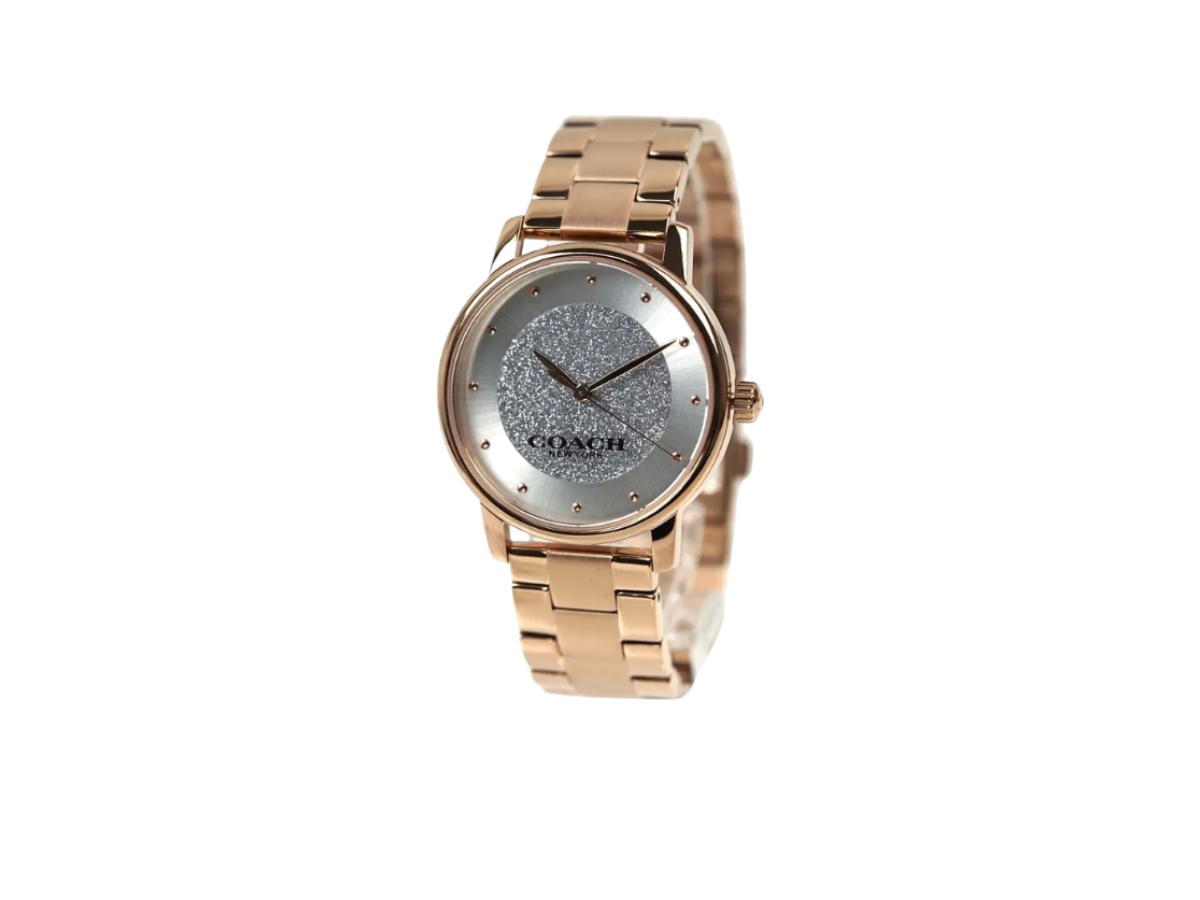 Coach Coach Wristwatch Stainless Steel Strap Rose Gold