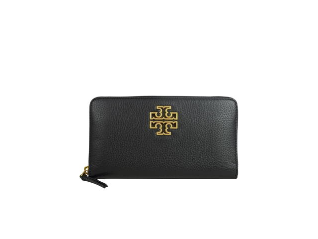 Tory Burch Tory Burch Britten Zip Continental Wallet Black - view 1