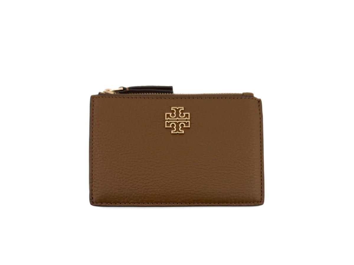 Tory Burch Tory Burch Britten Zip Card Case Moose