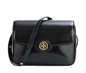 Buy TORY BURCH Robinson Patent Leather Crossbody Bag Shoulder Bag Women's Black at Sasom – Authentic and Ready to Ship