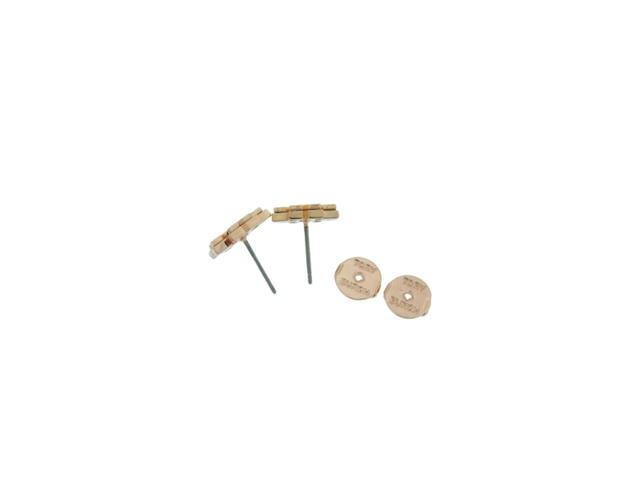 Tory Burch Tory Burch Small Logo Stud Earrings Gold - view 3