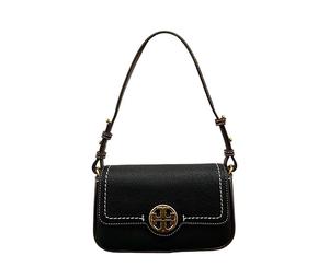 Buy TORY BURCH Miller Leather Messenger Bag Handbags Shoulder Bags Women's Black at Sasom – Authentic and Ready to Ship